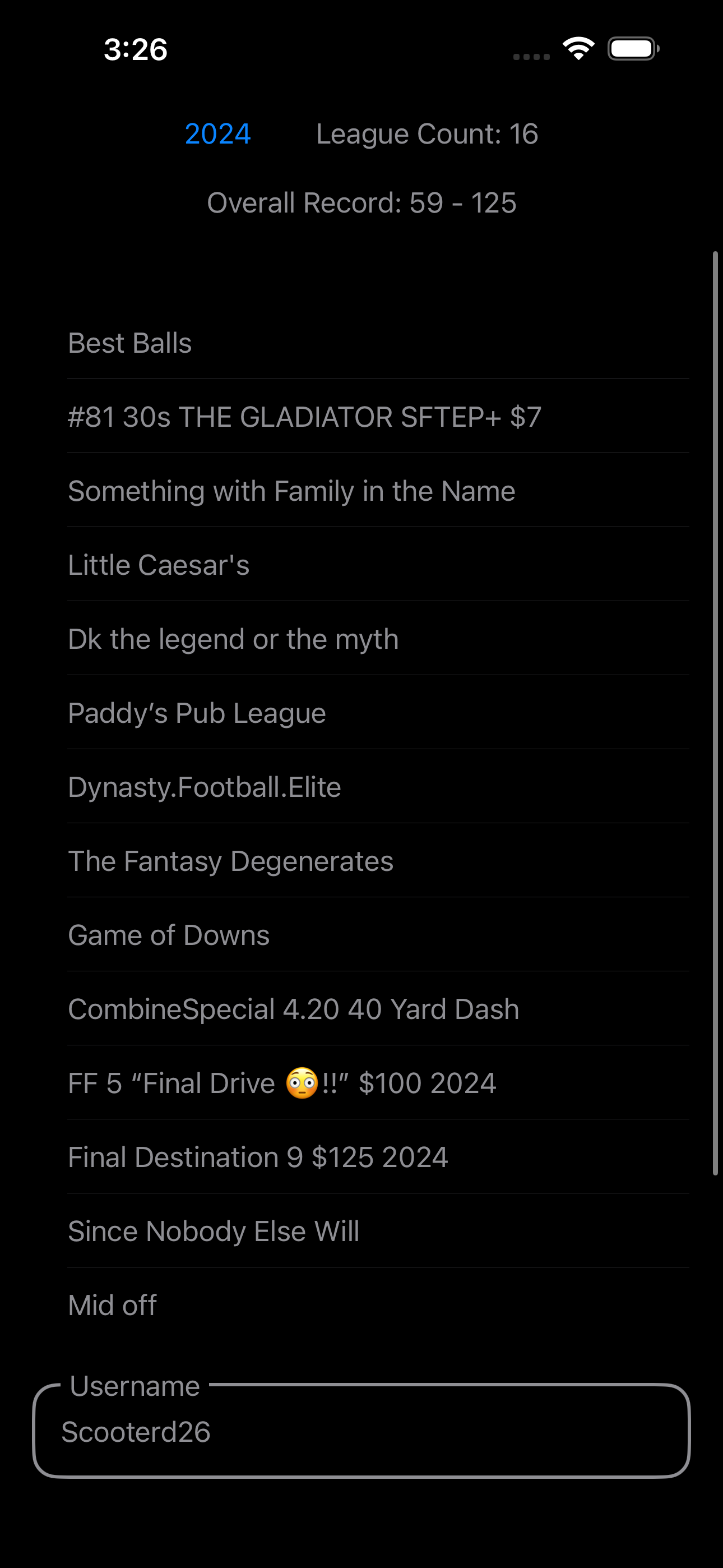 League Scout — League Scout